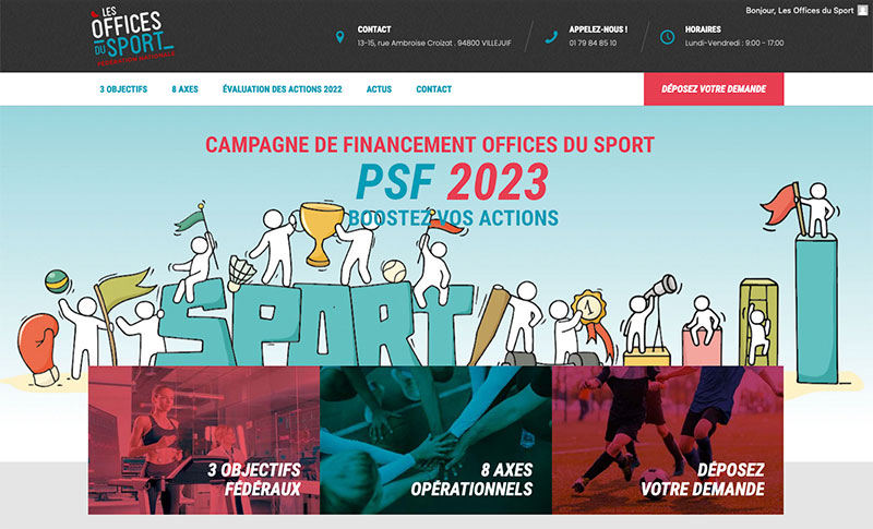 PSF 2023 : un site internet pour vous aider